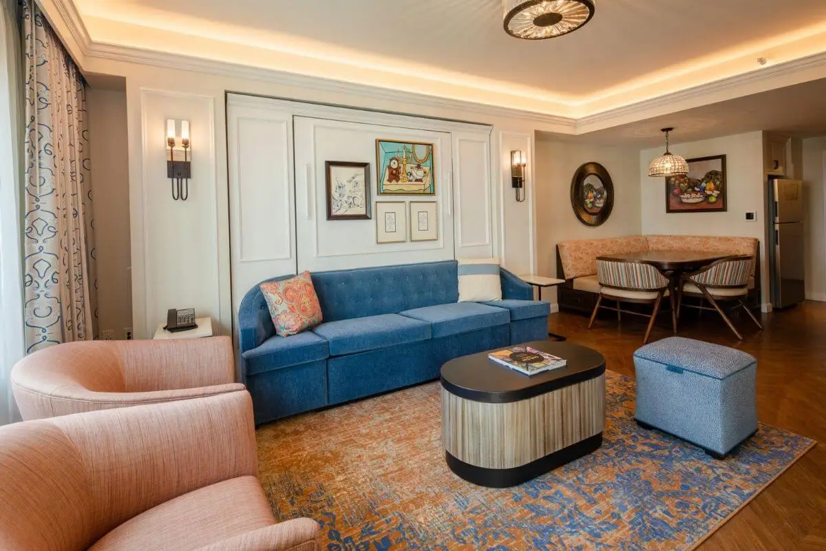 Photo of the 1-bedroom villa at the Riviera Resort at Disney World.