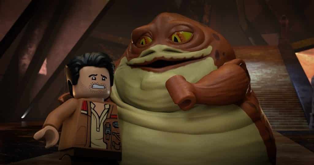Still from the LEGO Star Wars movie, Terrifying Tales.