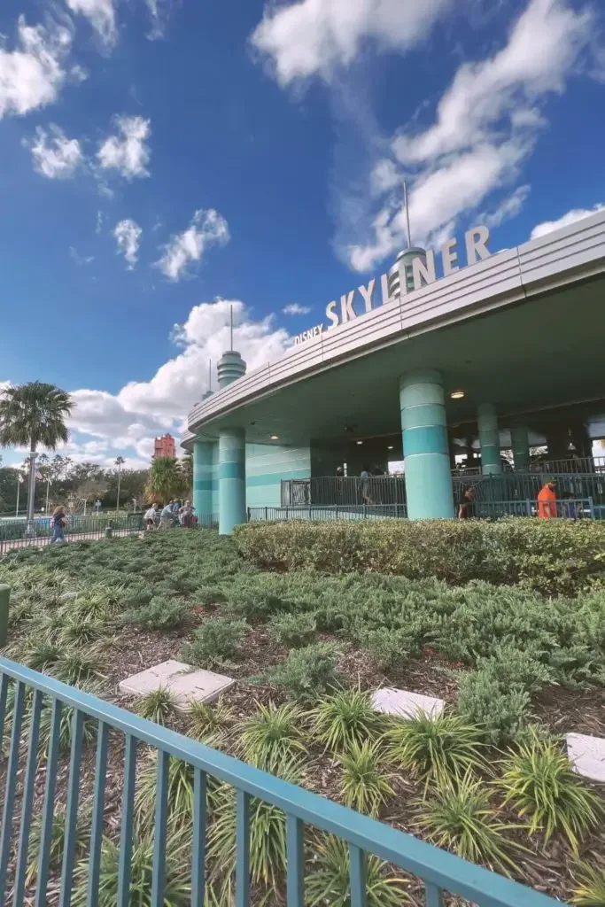 Photo of the Skyliner station at Disney's Hollywood Studios.