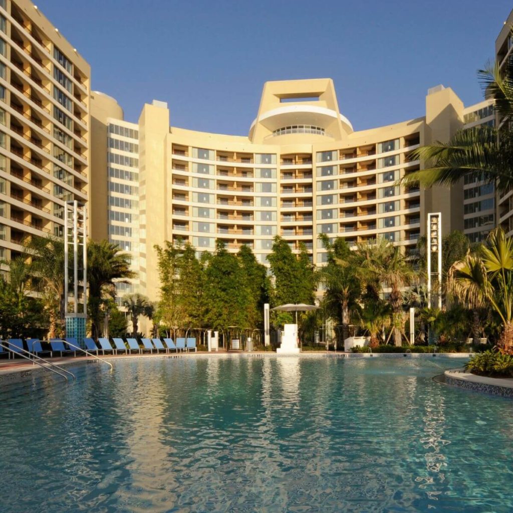 Photo of the pool at Disney's Contemporary Resort's Bay Lake Tower.