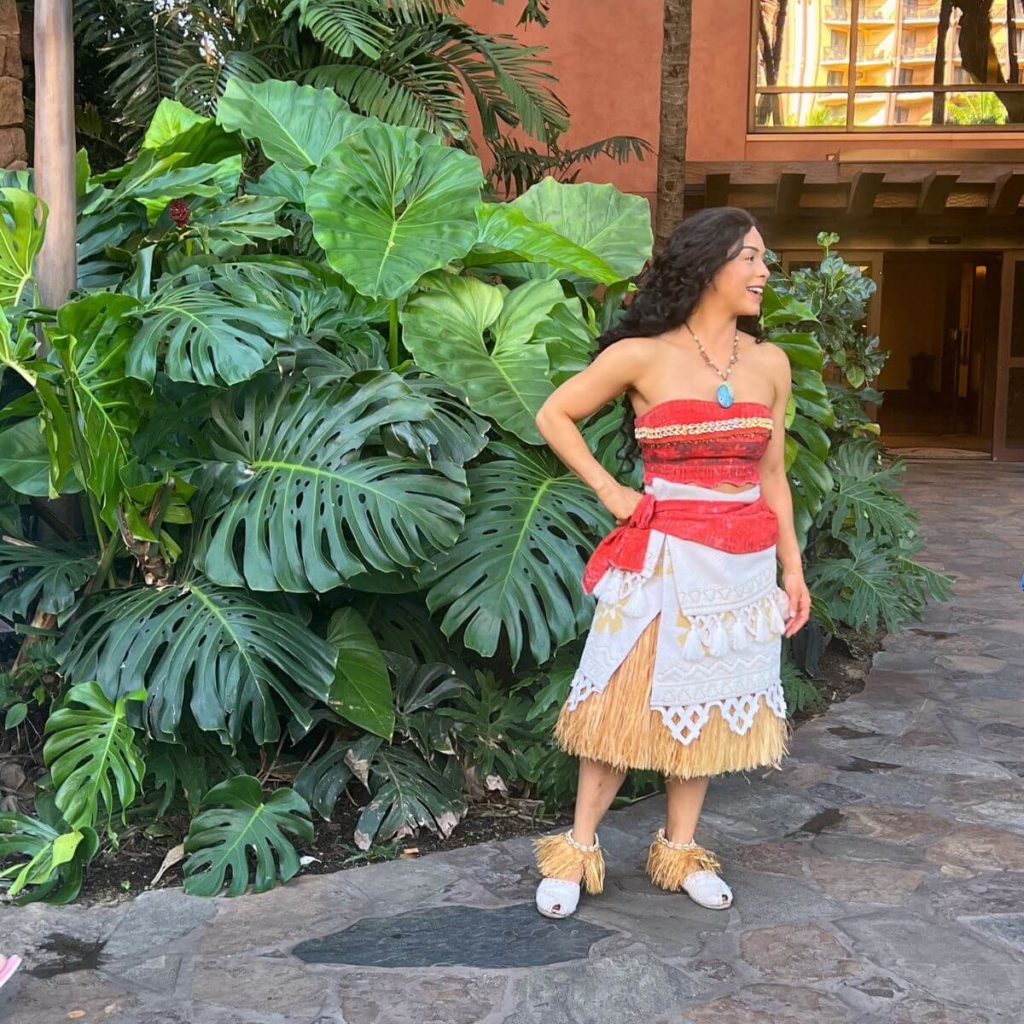 Photo of Moana at Aulani Resort in Hawaii.