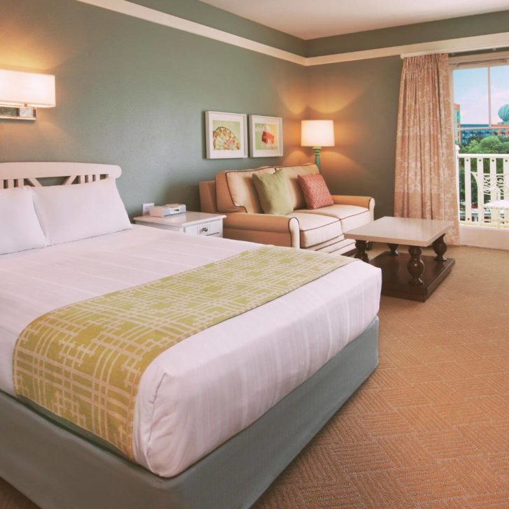 Photo of the new rooms at the BoardWalk Inn & Villas at Disney World.
