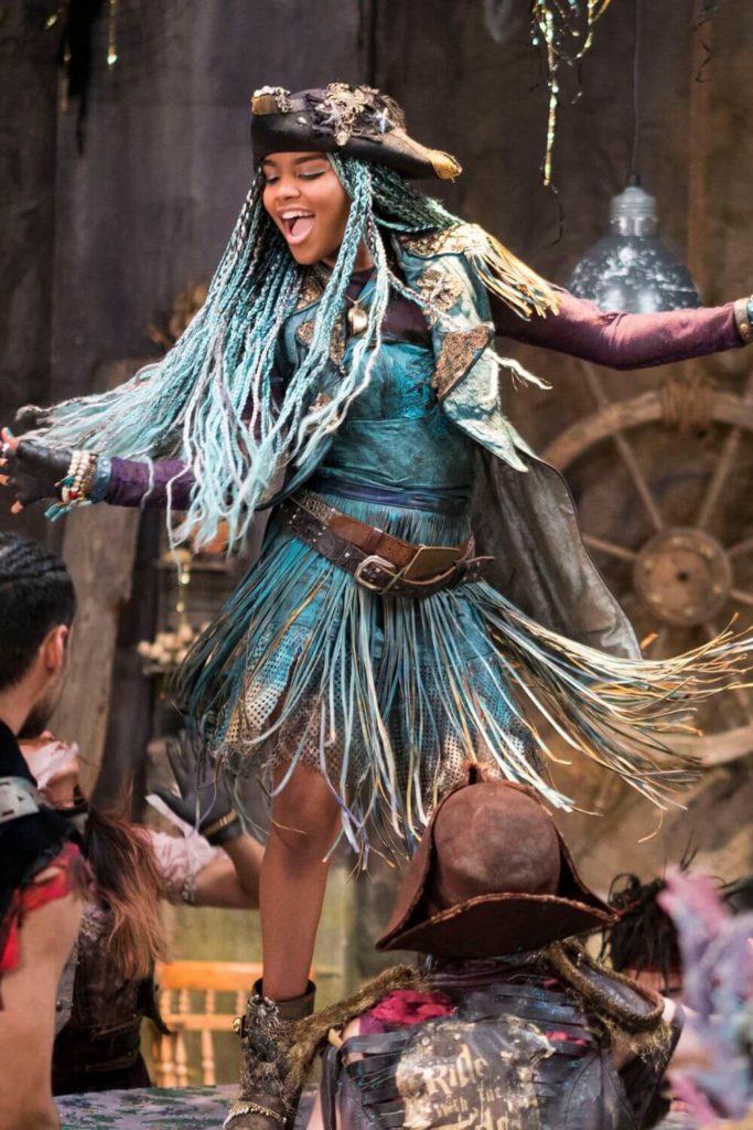 Promotional still showing the character Uma from the Disney Channel original movies, Descendants 2 & 3.