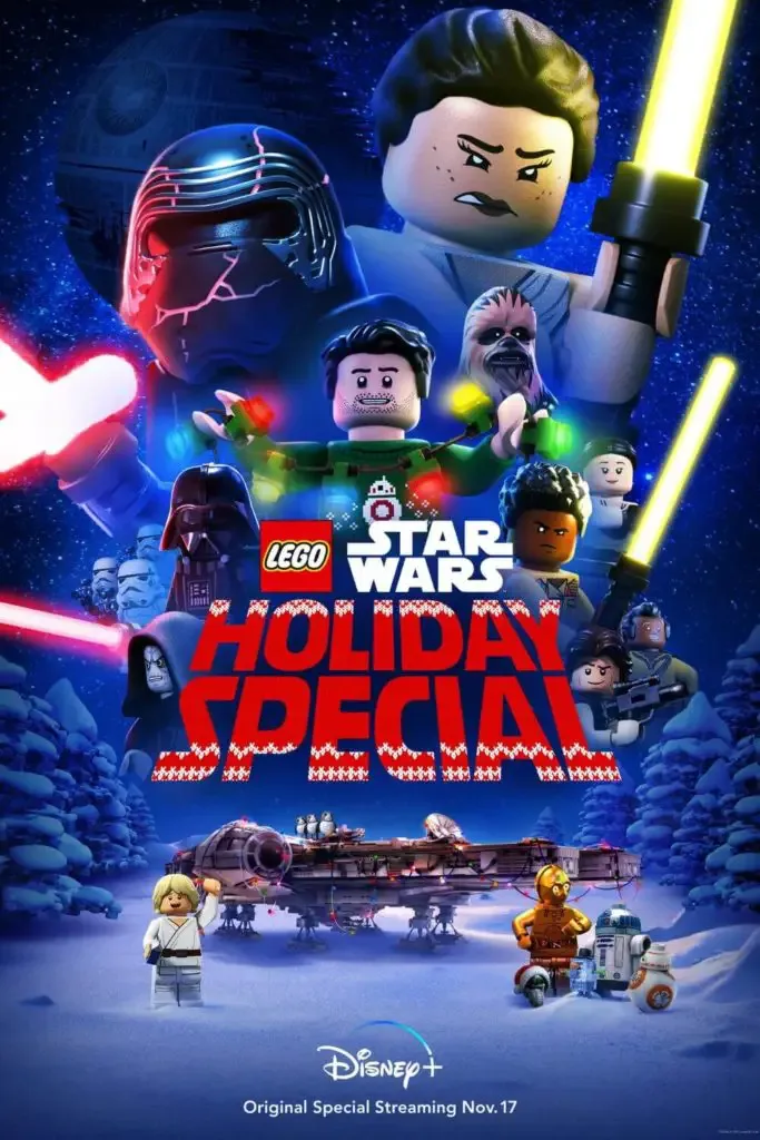Promotional poster for LEGO Star Wars Holiday Special.