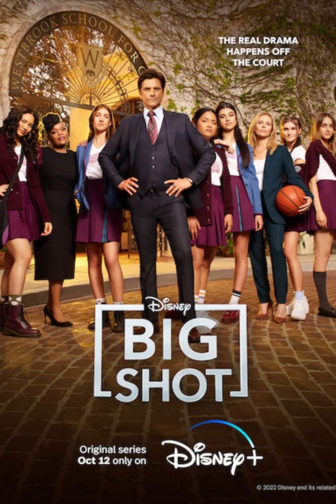 Promotional poster for the Disney+ series, Big Shot.