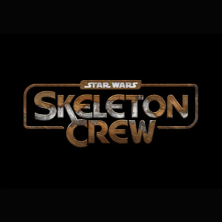 Logo for the upcoming Star Wars series, Skeleton Crew.