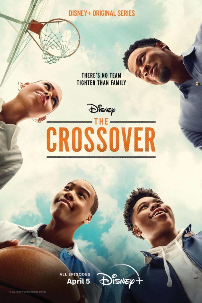 Promotional poster for the Disney+ show, The Crossover.