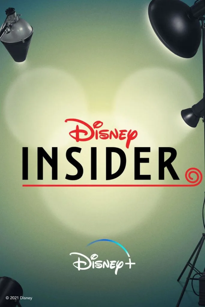 Promotional poster for the documentary, Disney Insider.
