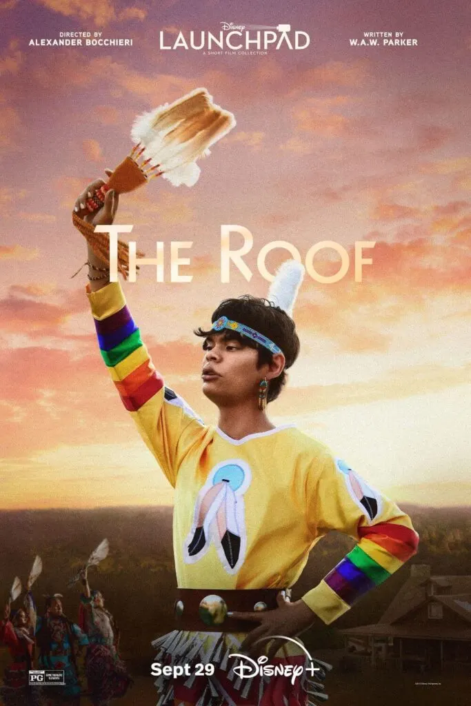 Promotional poster for the Disney Launchpad Season 2 short film, The Roof.