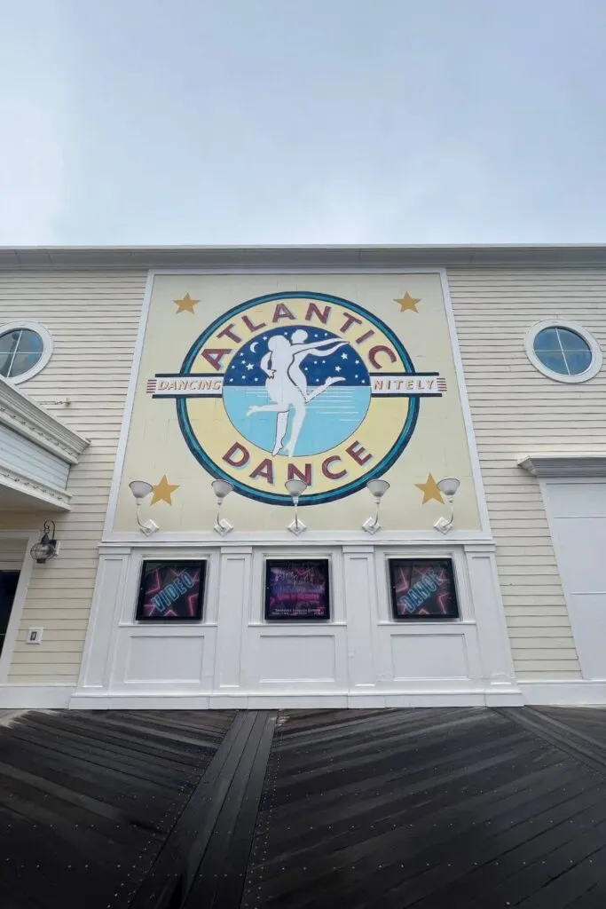 Photo of the exterior of the Atlantic Dance Hall nightclub at Disney World.