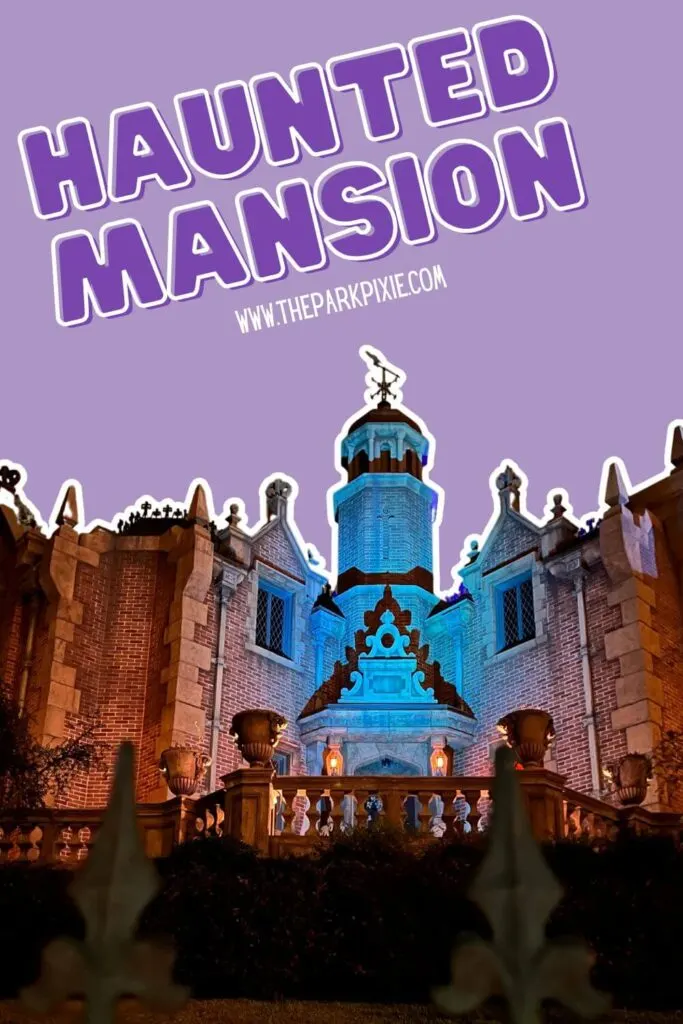 Photo of the Haunted Mansion building at Magic Kingdom.