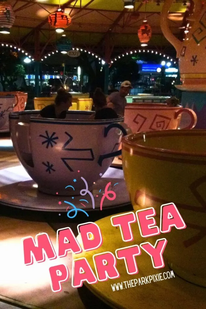 Photo of the Mad Tea Party ride at Magic Kingdom.