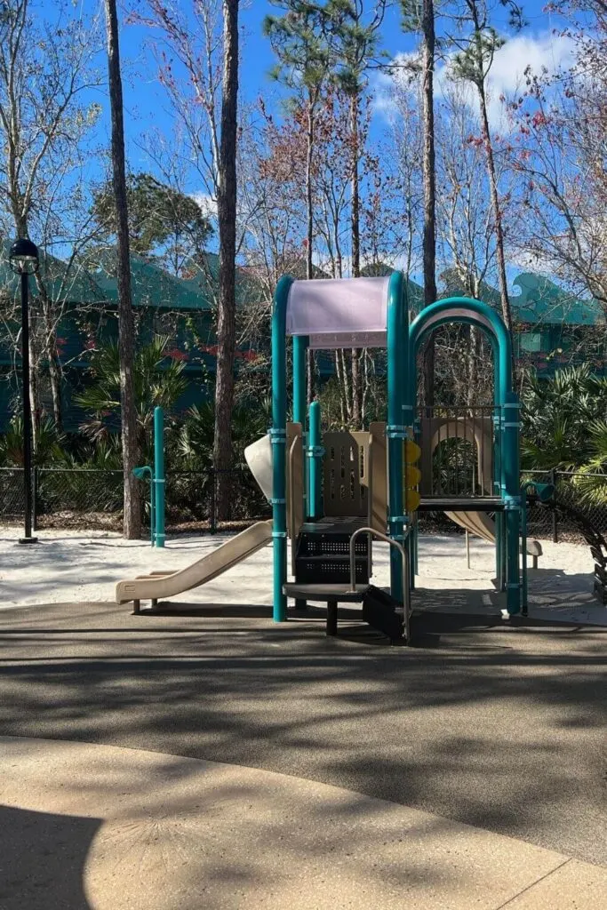 Photo of the playground at Disney's All-Star Sports Resort.