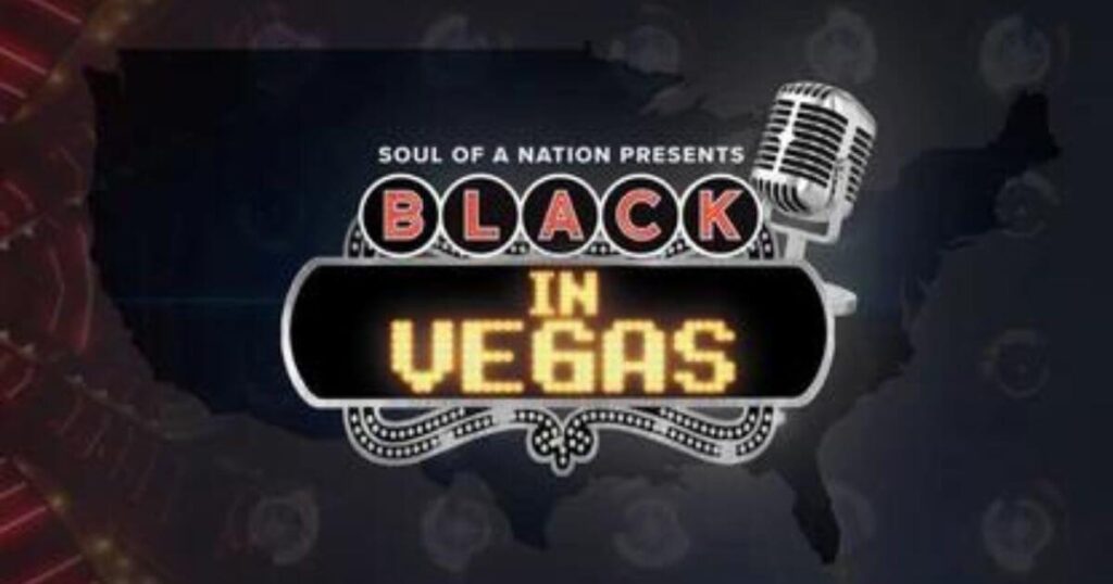 Title graphic for the ABC News documentary, Soul of a Nation Presents: Black in Vegas.